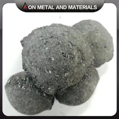Briquettes silicon carbon uchel